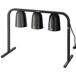Lampa de mentinere la cald GGM Gastro WLBV3 (Black) Thumb