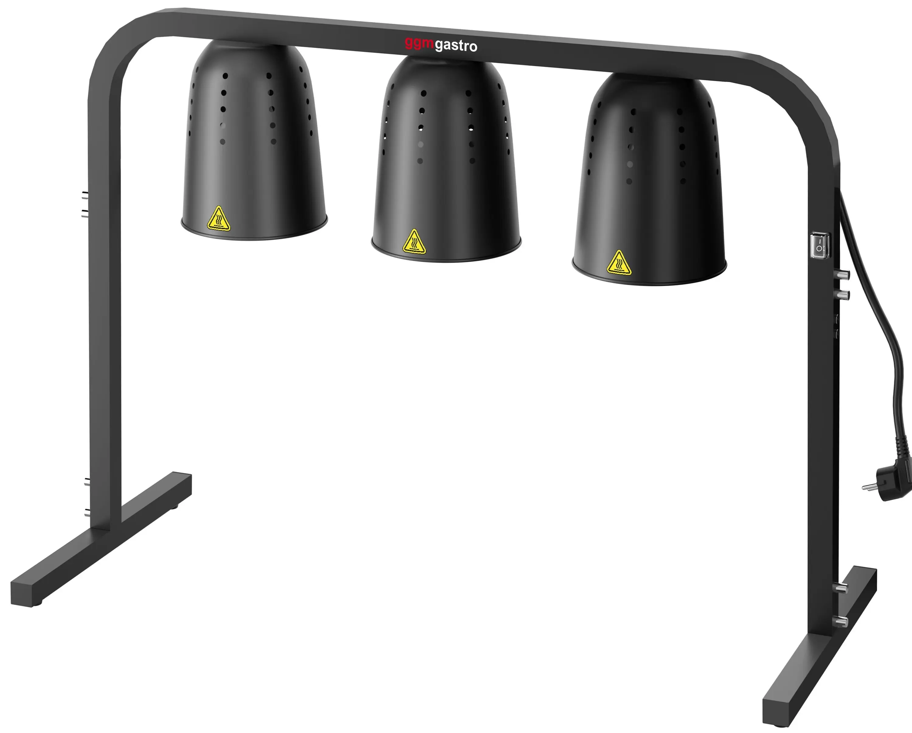 Lampa de mentinere la cald GGM Gastro WLBV3 (Black) - 3