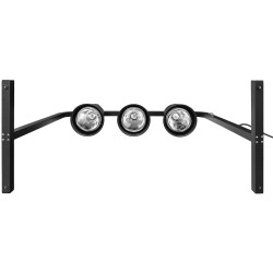 Lampa de mentinere la cald GGM Gastro WLBV3 (Black) Thumb