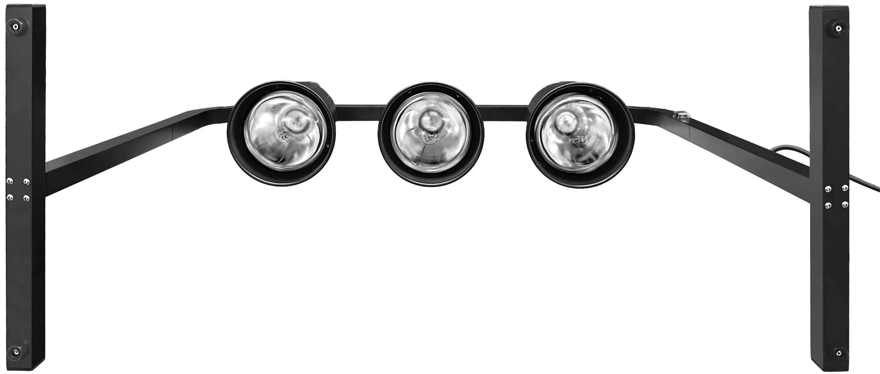 Lampa de mentinere la cald GGM Gastro WLBV3 (Black) - 4