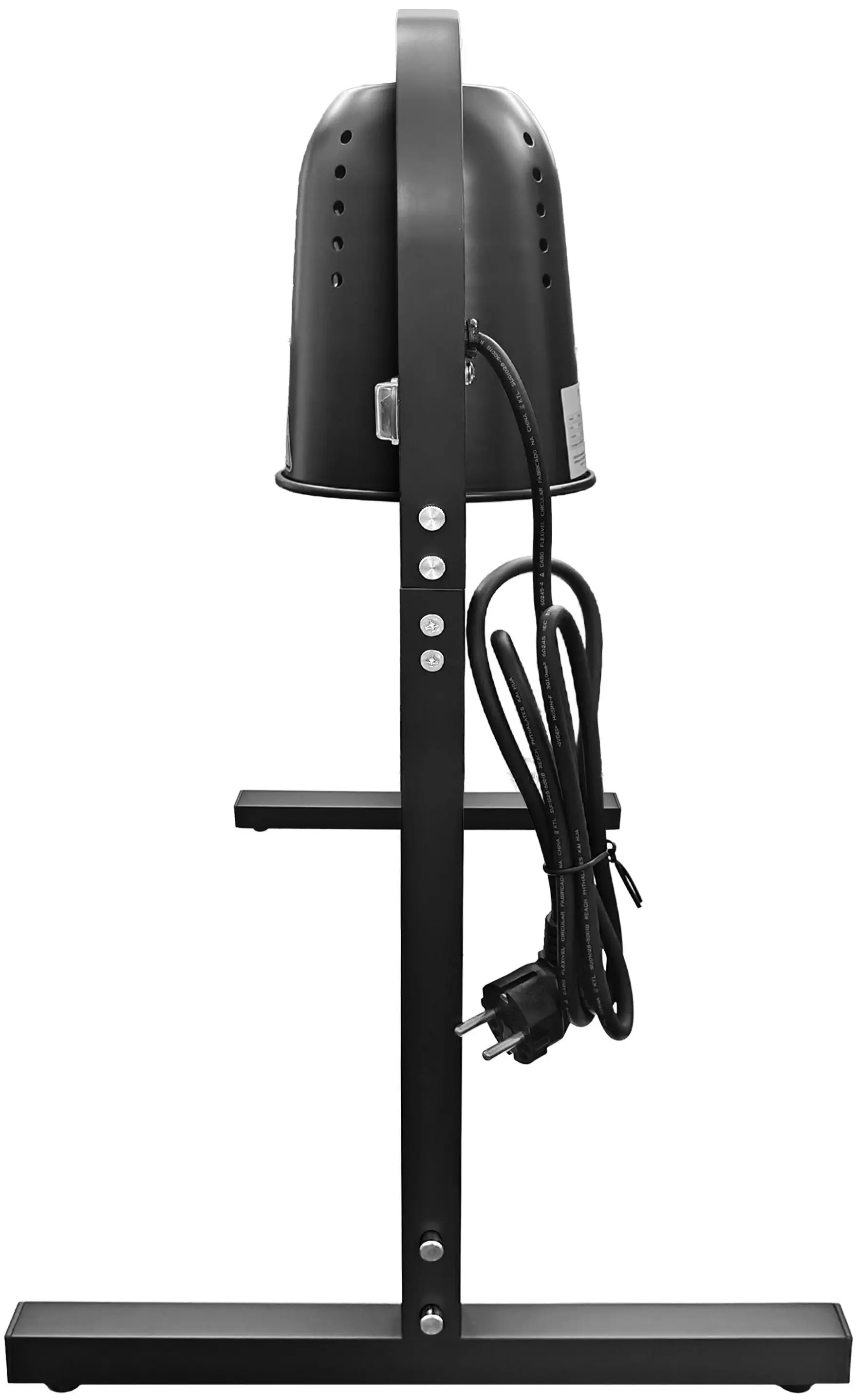 Lampa de mentinere la cald GGM Gastro WLBV3 (Black) - 5