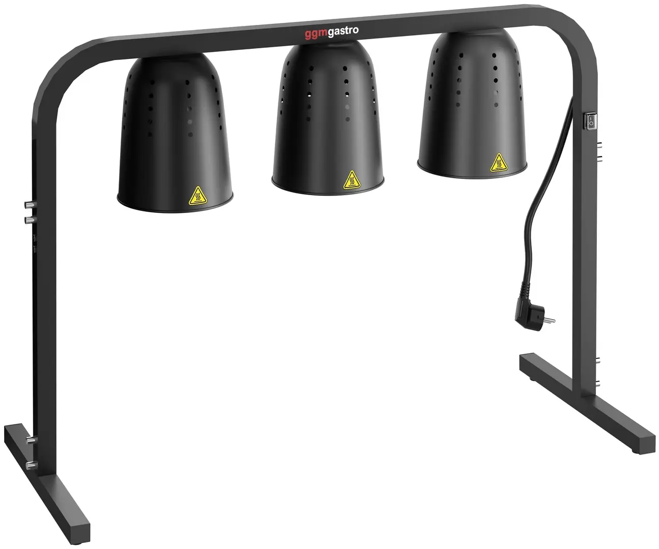Lampa de mentinere la cald GGM Gastro WLBV3 (Black)