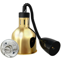 Lampa de mentinere la cald GGM Gastro WLH175-G (Gold) Thumb