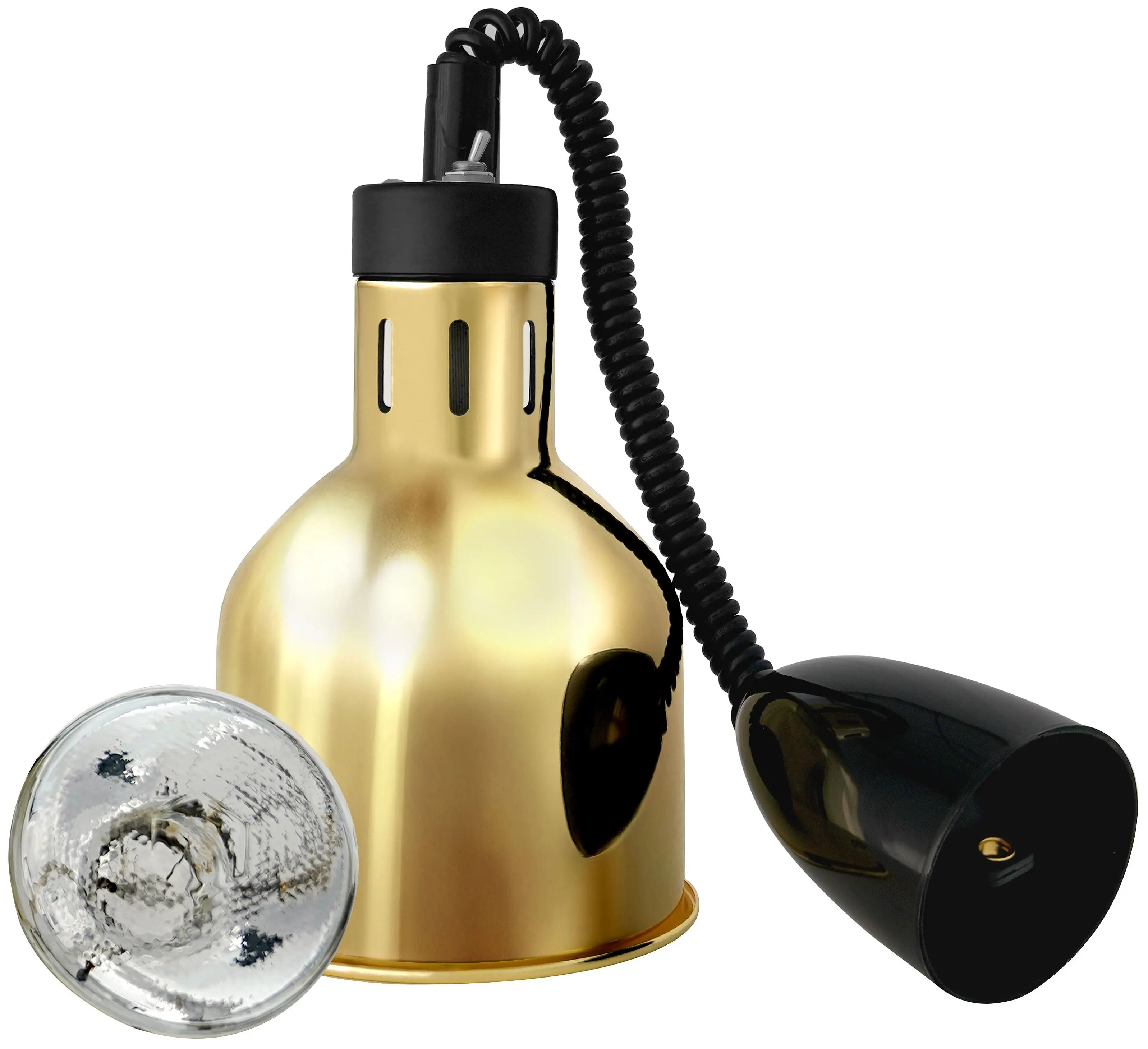 Lampa de mentinere la cald GGM Gastro WLH175-G (Gold) - 2