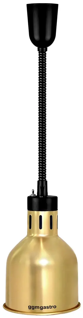 Lampa de mentinere la cald GGM Gastro WLH175-G (Gold)