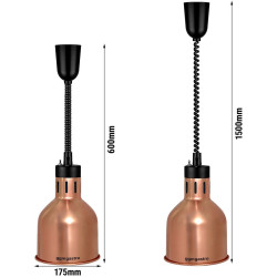 Lampa de mentinere la cald GGM Gastro WLH175-R (Rose Gold) Thumb