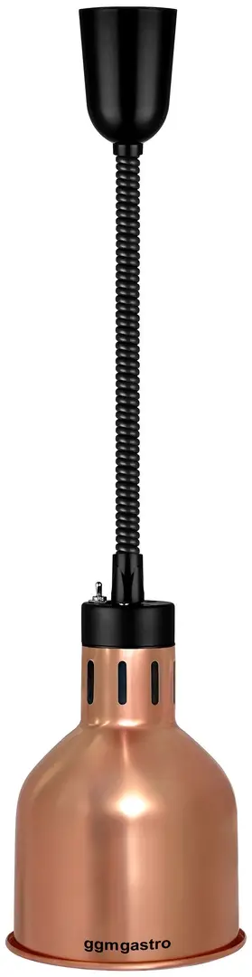 Lampa de mentinere la cald GGM Gastro WLH175-R (Rose Gold)