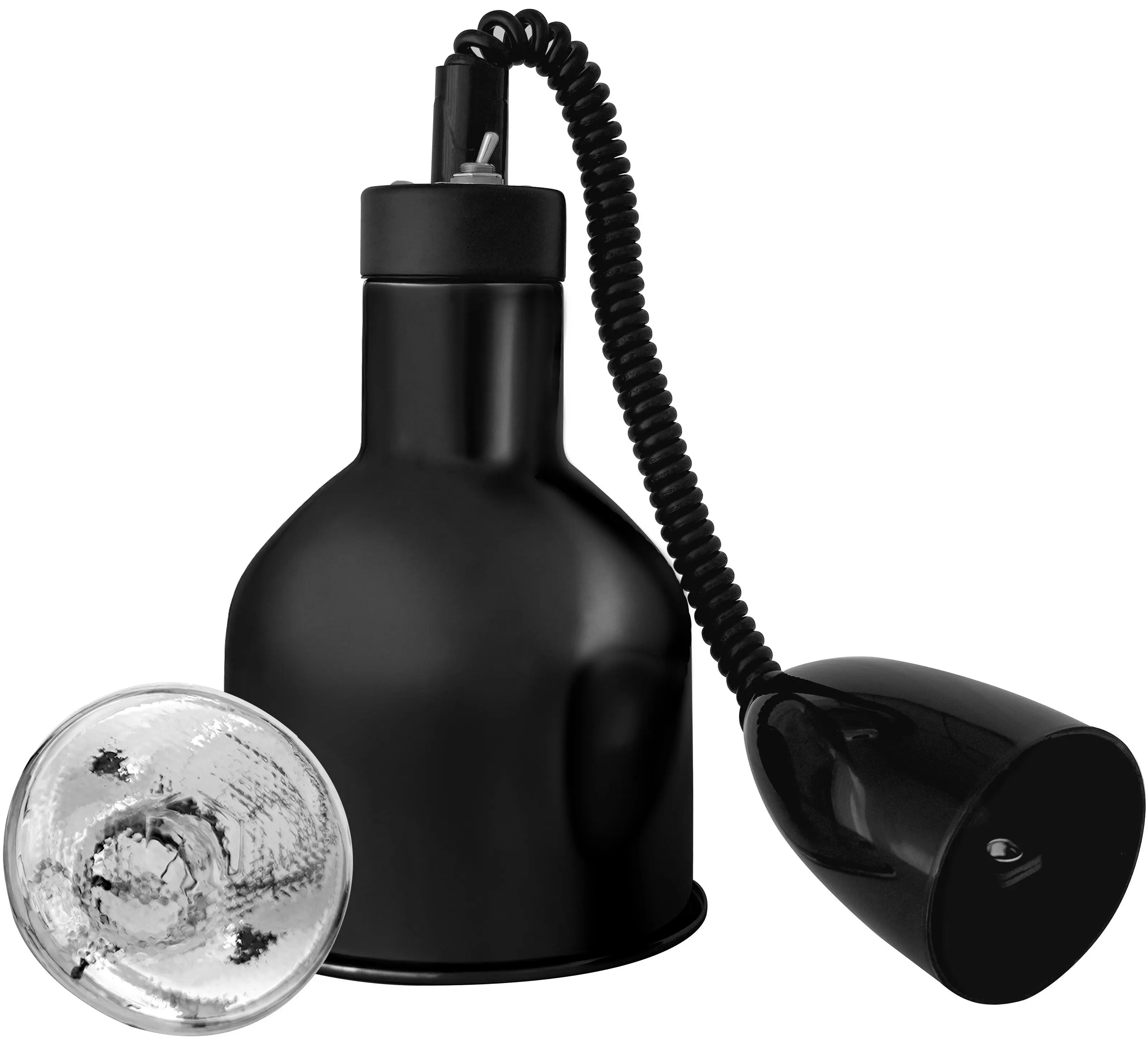 Lampa de mentinere la cald GGM Gastro WLH175-S (Black) - 2