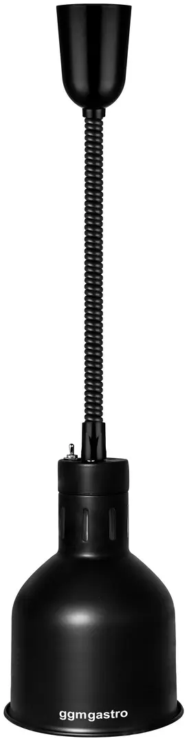 Lampa de mentinere la cald GGM Gastro WLH175-S (Black)