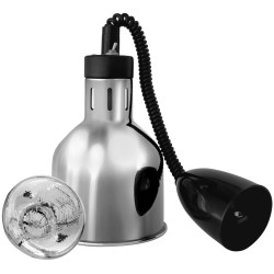 Lampa de mentinere la cald GGM Gastro WLH175 (Silver) Thumb