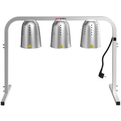 Lampa de mentinere la cald GGM Gastro WLSV3 (Inox) Thumb