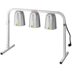 Lampa de mentinere la cald GGM Gastro WLSV3 (Inox) Thumb