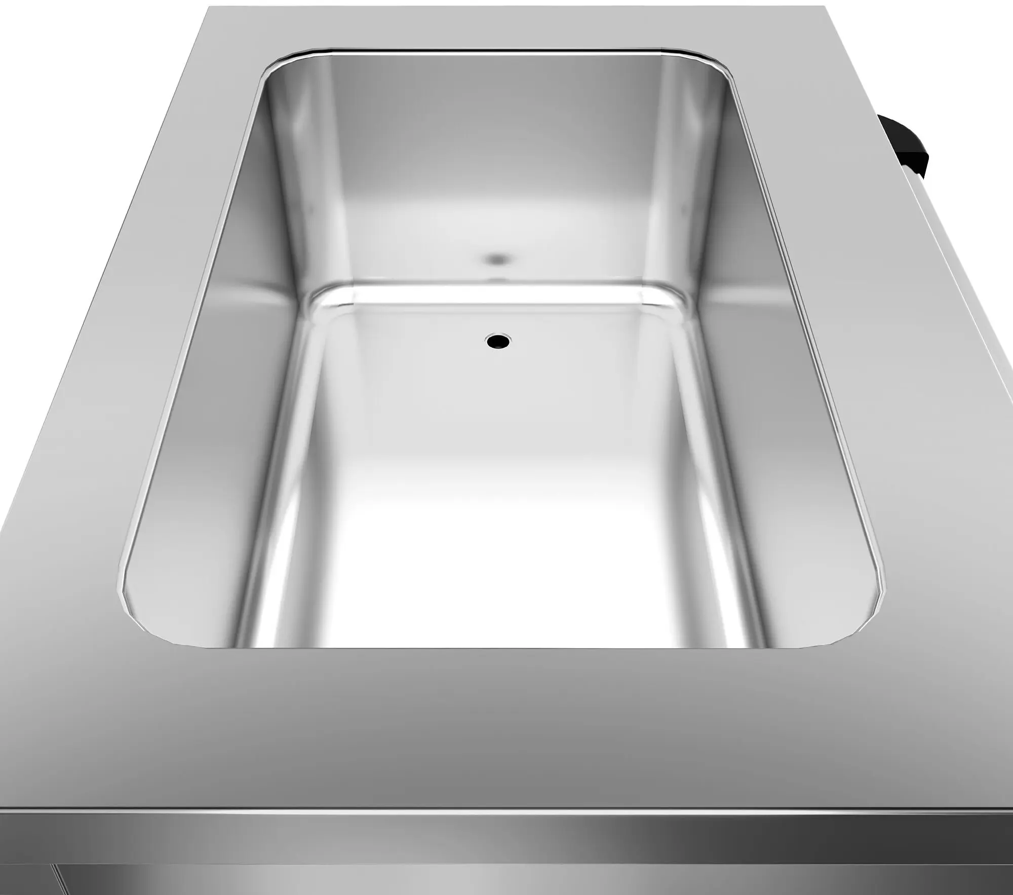 Тепловая тележка GGM Gastro TWBK100 (Inox/Black) - 7