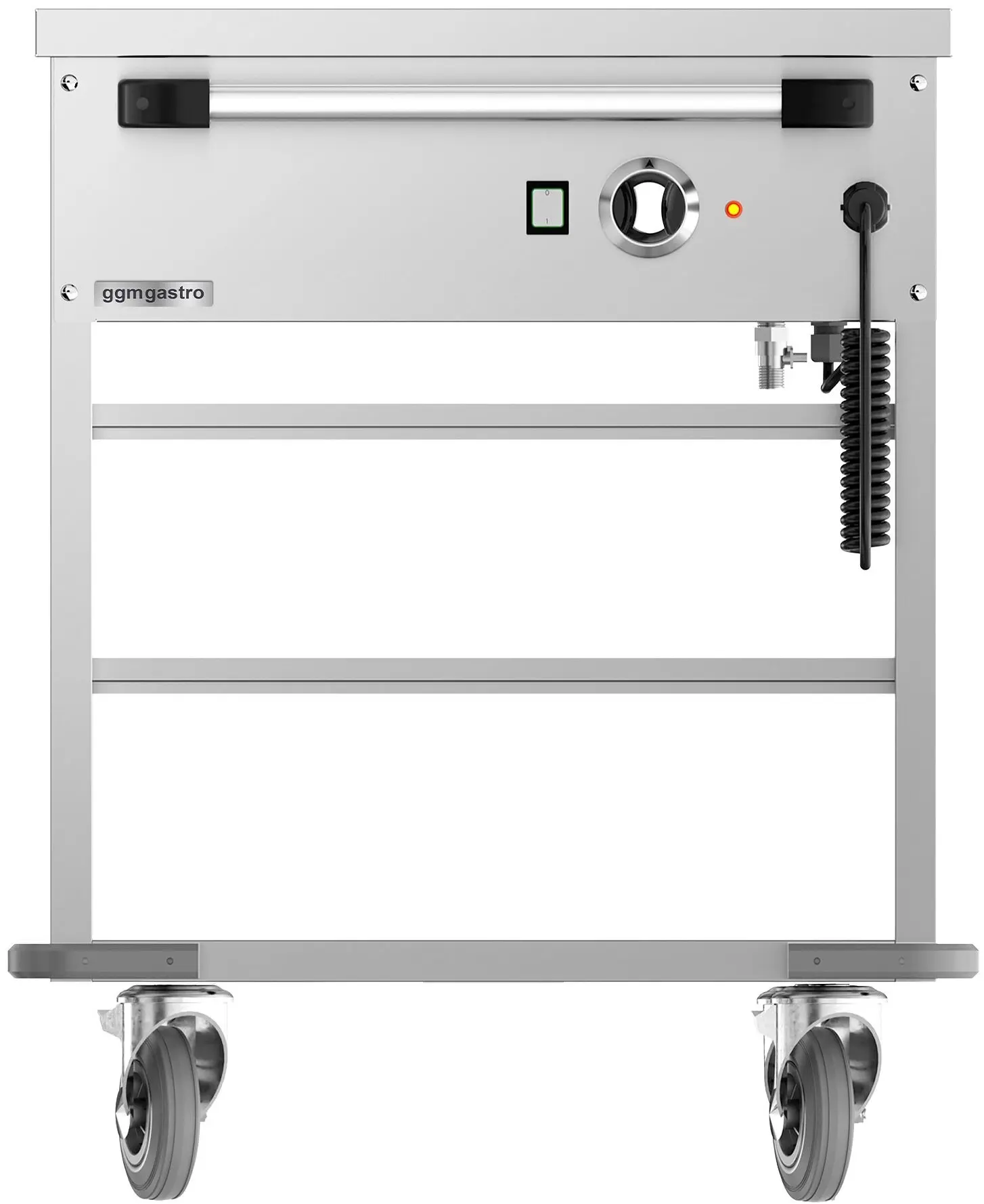 Тепловая тележка GGM Gastro TWBK140 (Inox) - 2
