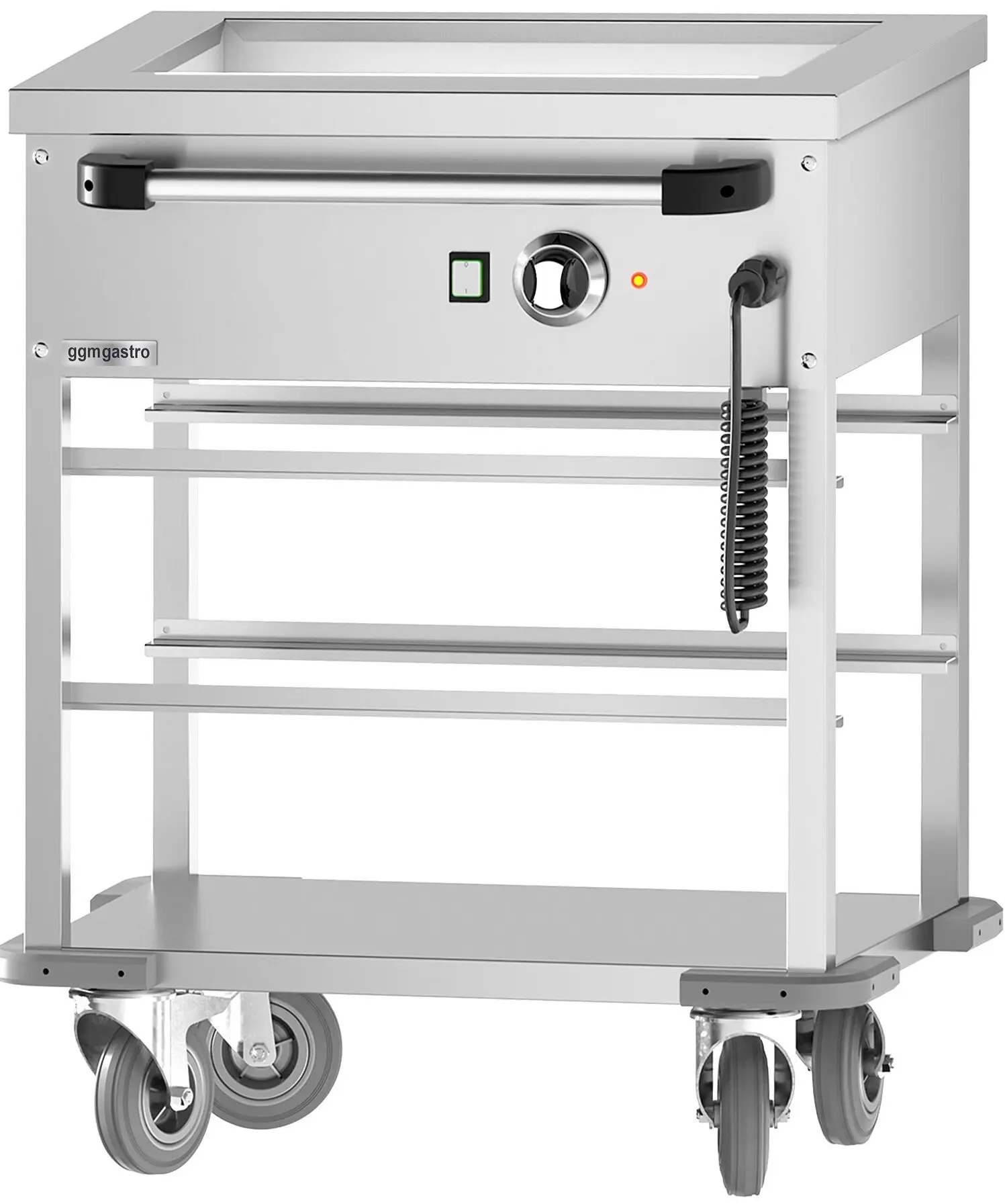 Тепловая тележка GGM Gastro TWBK140 (Inox) - 3