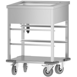 Тепловая тележка GGM Gastro TWBK140 (Inox) Thumb