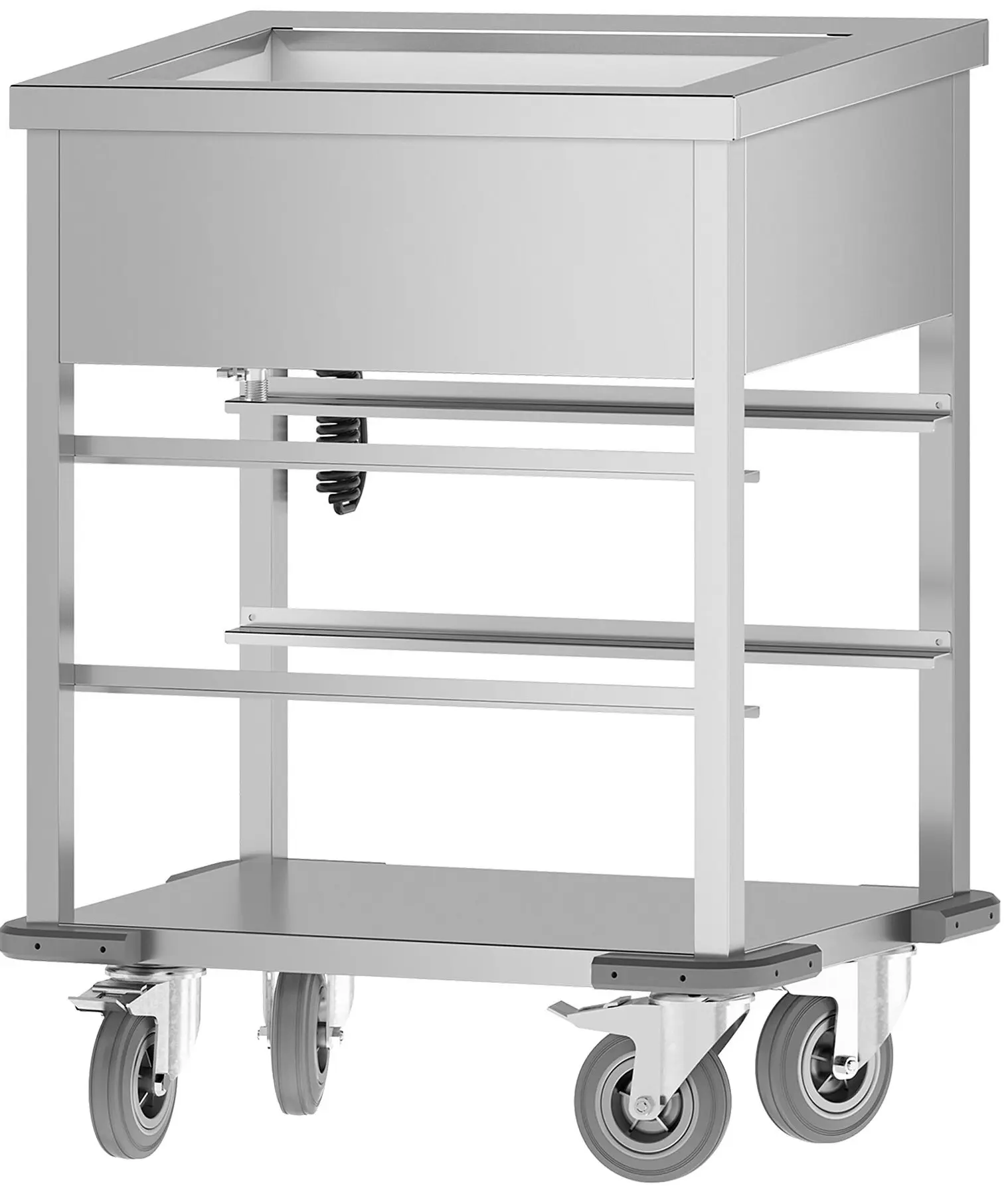 Тепловая тележка GGM Gastro TWBK140 (Inox) - 4