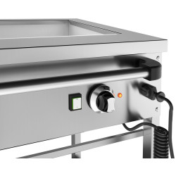 Тепловая тележка GGM Gastro TWBK140 (Inox) Thumb
