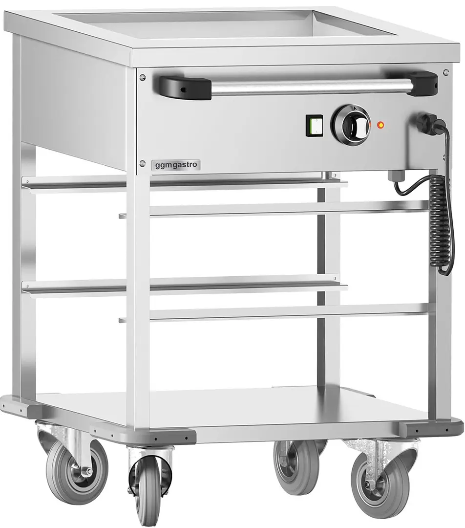 Тепловая тележка GGM Gastro TWBK140 (Inox)