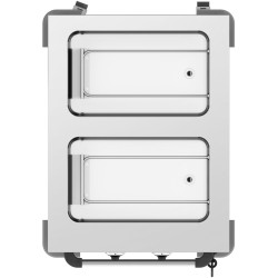 Carucior cald GGM Gastro TWBK200 (Inox/Black) Thumb
