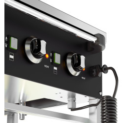 Carucior cald GGM Gastro TWBK200 (Inox/Black) Thumb