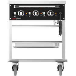 Carucior cald GGM Gastro TWBK300 (Inox) Thumb