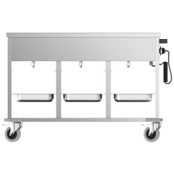 Carucior cald GGM Gastro TWBK300 (Inox) Thumb