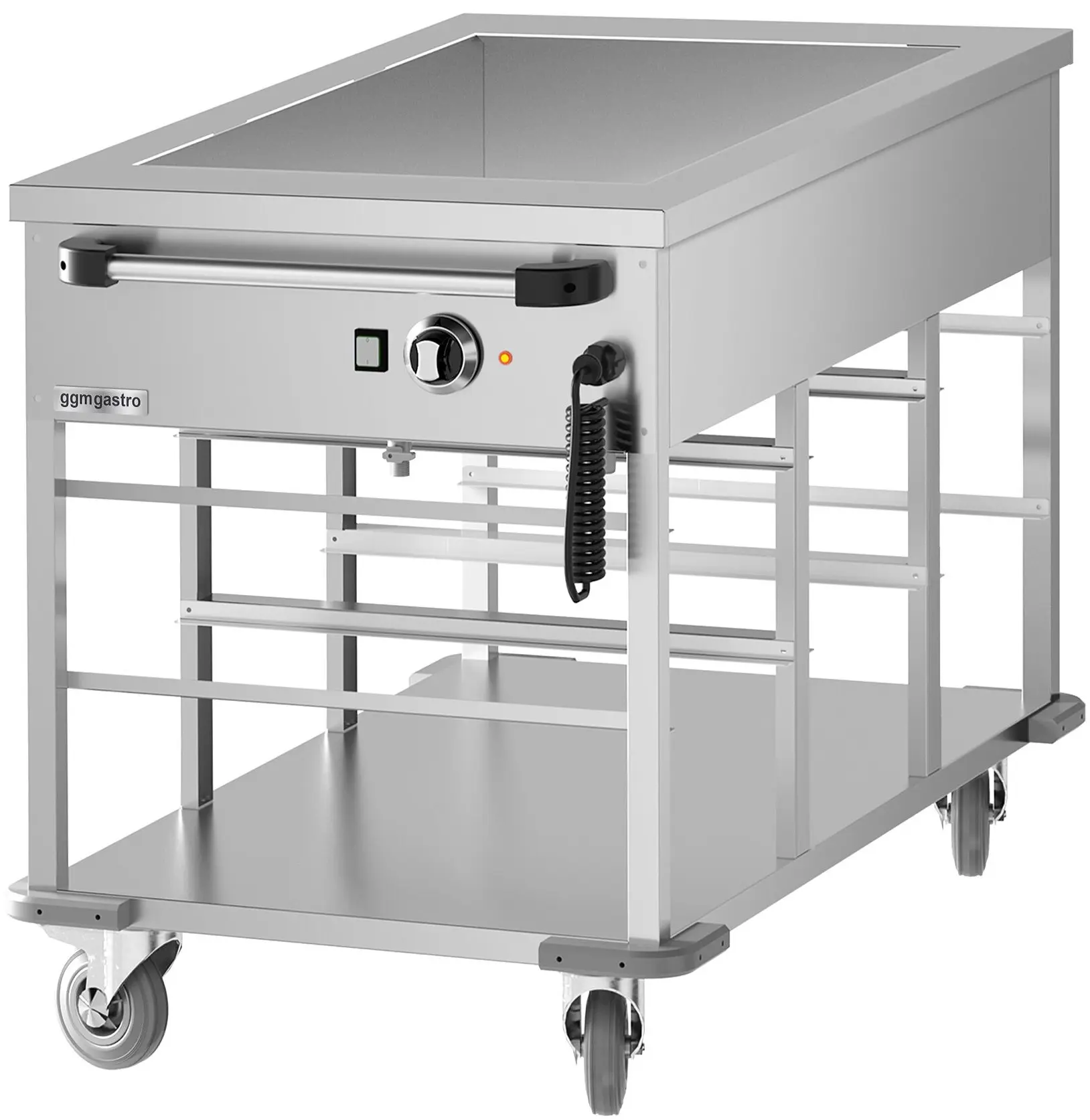 Тепловая тележка GGM Gastro TWBK310 (Inox) - 3