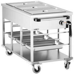 Тепловая тележка GGM Gastro TWBK310 (Inox)