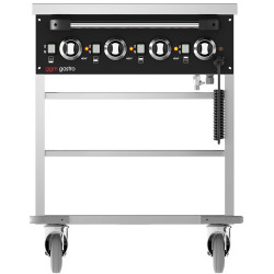 Carucior cald GGM Gastro TWBK400 (Inox/Black) Thumb