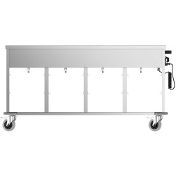 Carucior cald GGM Gastro TWBK400 (Inox/Black) Thumb