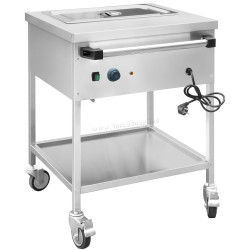 Тепловая тележка GGM Gastro TWK1756 (Inox)