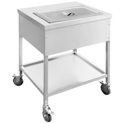 Тепловая тележка GGM Gastro TWK1756 (Inox) Thumb