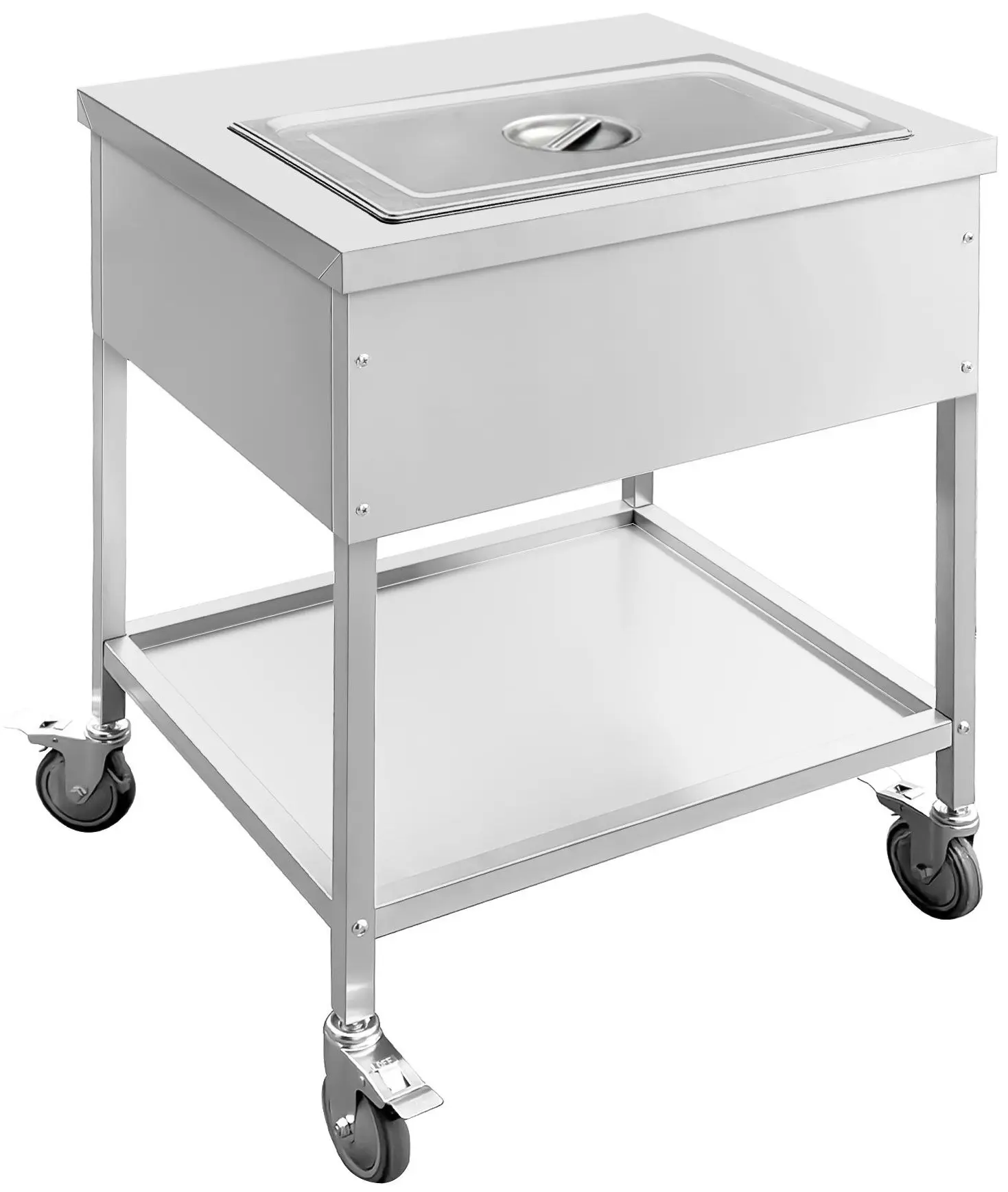 Тепловая тележка GGM Gastro TWK1756 (Inox) - 4