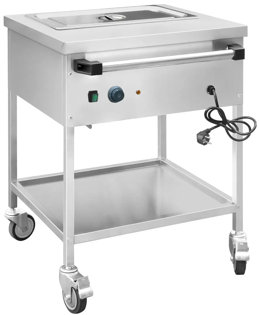 Тепловая тележка GGM Gastro TWK1756 (Inox)