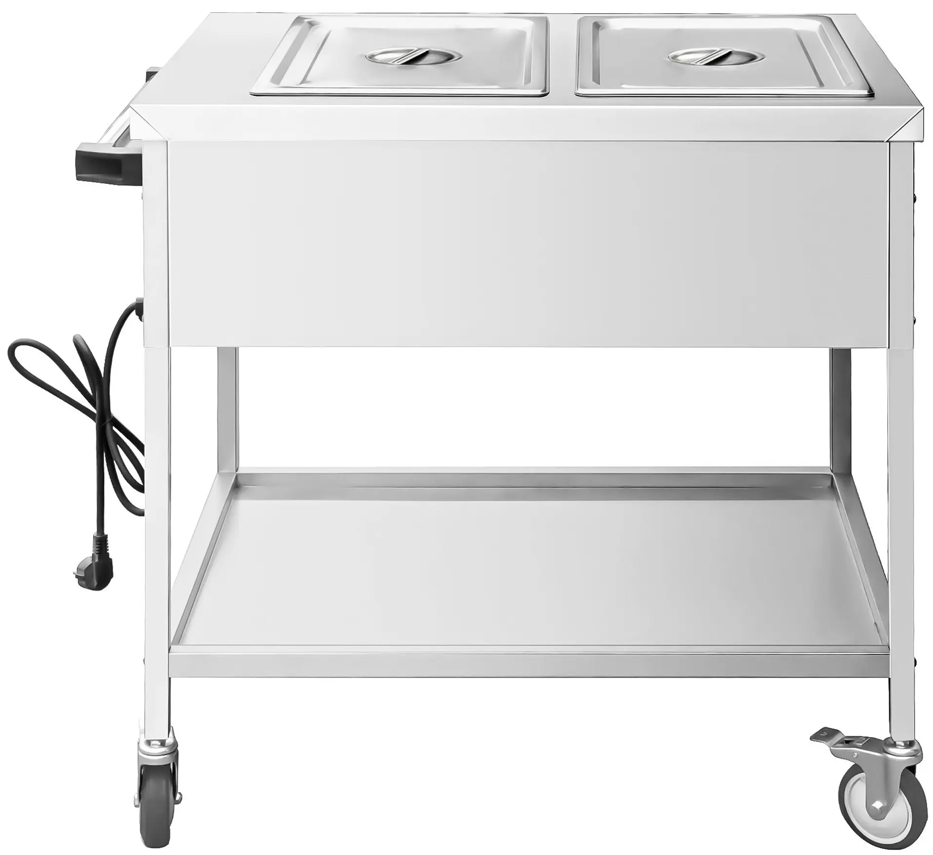 Carucior cald GGM Gastro TWK1758 (Inox/Black) - 4