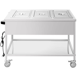 Carucior cald GGM Gastro TWK1760 (Inox/Black) Thumb