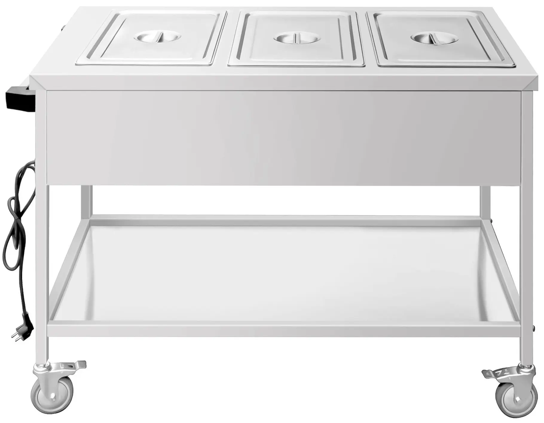 Carucior cald GGM Gastro TWK1760 (Inox/Black) - 3