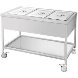 Carucior cald GGM Gastro TWK1760 (Inox/Black) Thumb