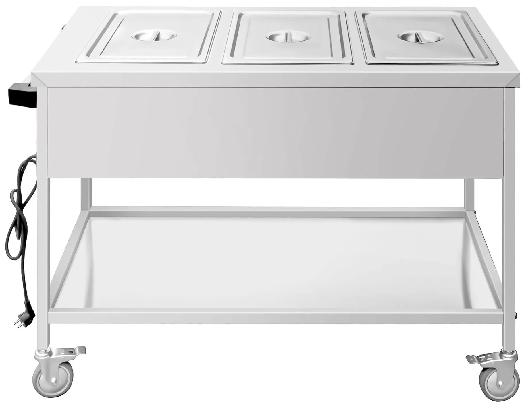Carucior cald GGM Gastro TWK1760TD (Inox/Black) - 3