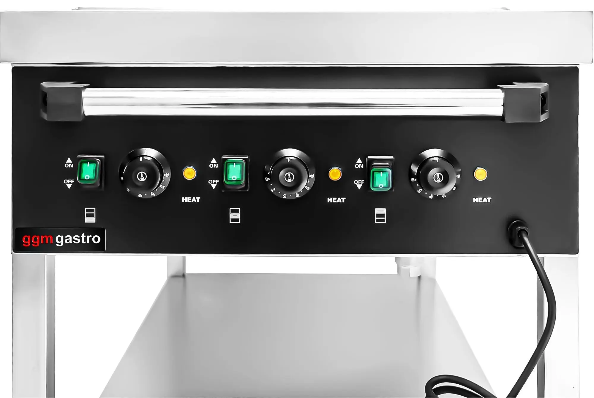 Carucior cald GGM Gastro TWK1760TD (Inox/Black) - 4