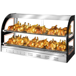 Тепловая витрина для кур GGM Gastro ATSM615 (Inox)
