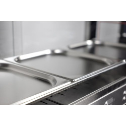 Vitrina calda de pui GGM Gastro ATSM615 (Inox) Thumb