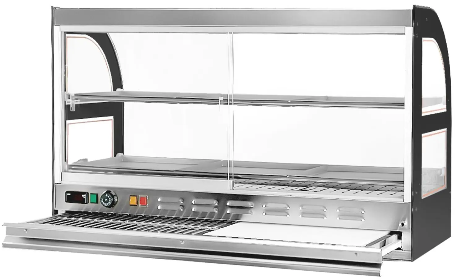 Vitrina calda de pui GGM Gastro ATSM695 (Inox) - 3