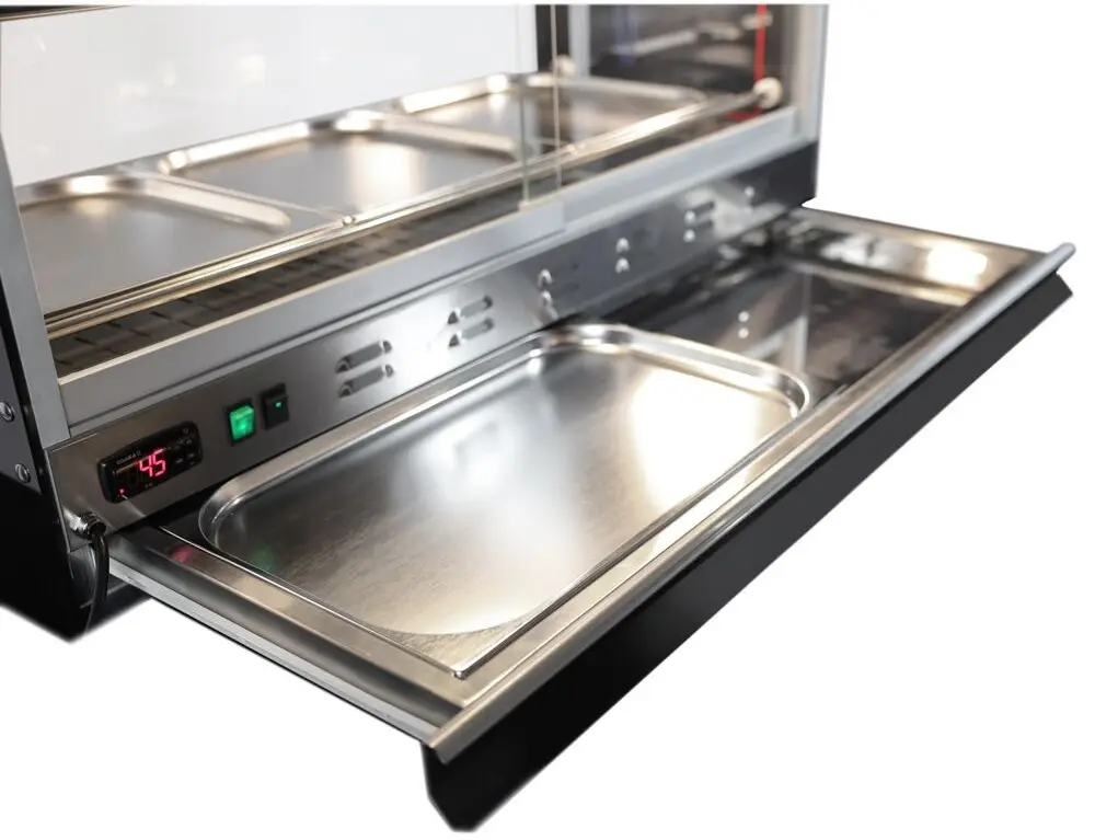 Vitrina calda de pui GGM Gastro ATSM695 (Inox) - 4