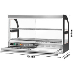 Vitrina calda de pui GGM Gastro ATSM695 (Inox) Thumb