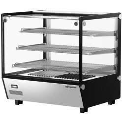 Тепловая витрина GGM Gastro THVNR120 (Inox/Black) Thumb