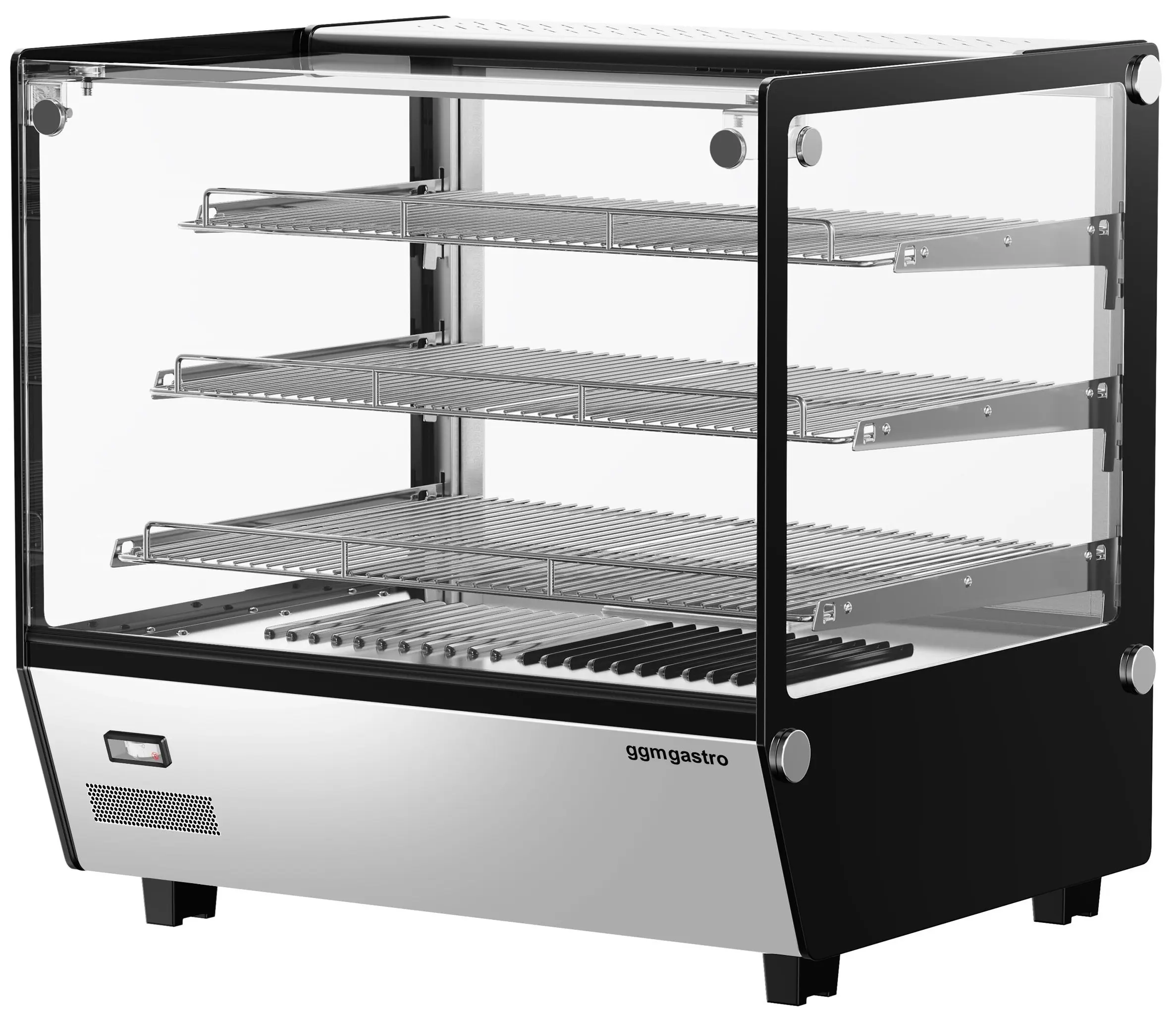 Тепловая витрина GGM Gastro THVNR120 (Inox/Black) - 3