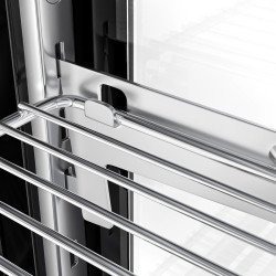 Тепловая витрина GGM Gastro THVNR120 (Inox/Black) Thumb