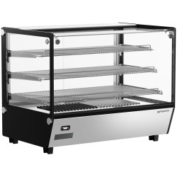 Тепловая витрина GGM Gastro THVNR160 (Inox/Black) Thumb